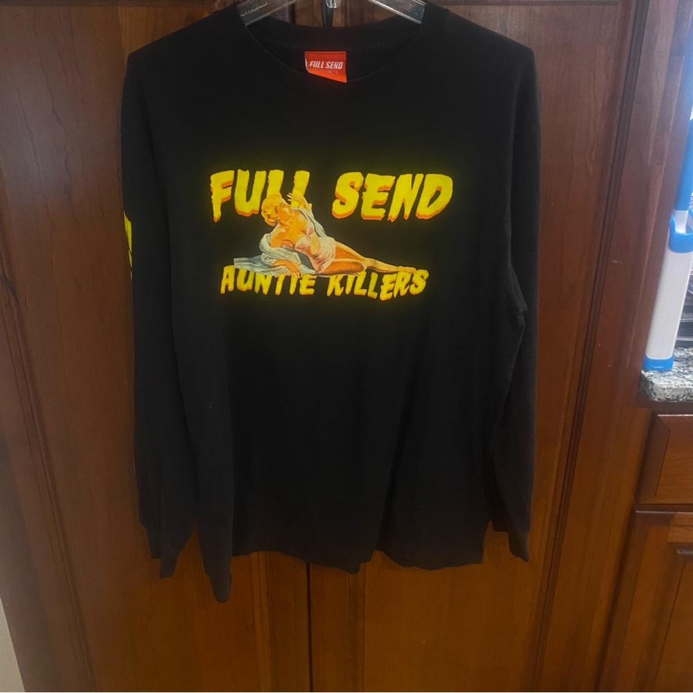Full Send Deadstock Auntie Killers Long Sleeve Shirt Large